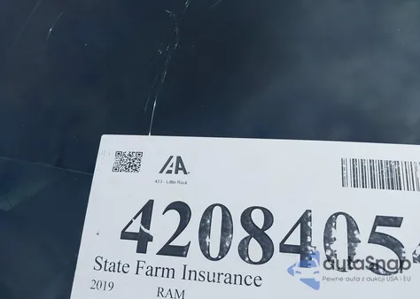 2019 Ram 1500 Limited 4X4 5'7 Box z USA, uszkodzony, nr VIN 1C6SRFHT5KN503326